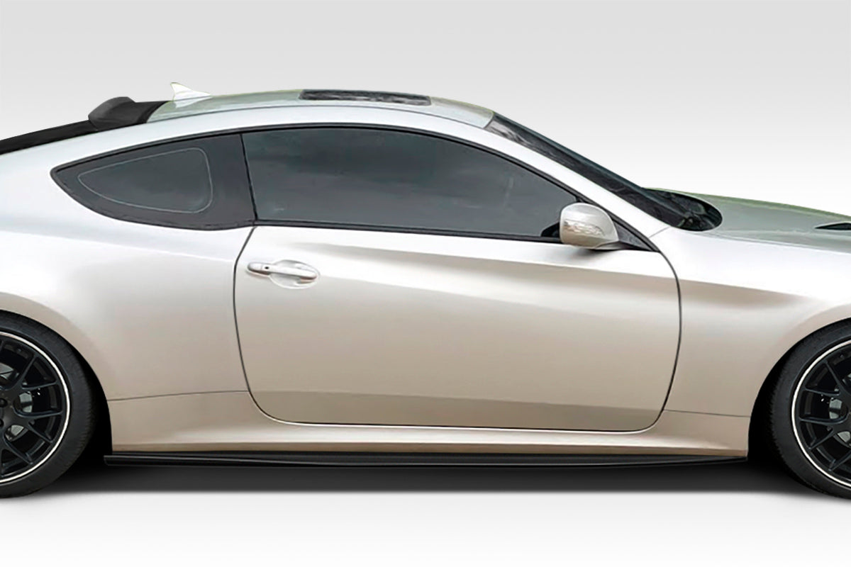 2010-2016 Hyundai Genesis Coupe 2DR Duraflex UnderG Side Skirt Rocker Panels - 2 Piece