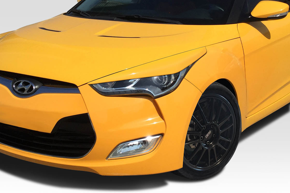 2012-2017 Hyundai Veloster Duraflex Raptor Eye Lids - 2 Piece