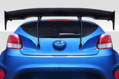 2012-2017 Hyundai Veloster Duraflex RGT Rear Wing Spoiler - 5 Piece