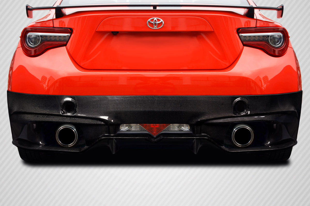 2013-2020 Scion FR-S Toyota 86 BRZ Carbon Creations TD3000 V2 Rear Diffuser - 1 Piece