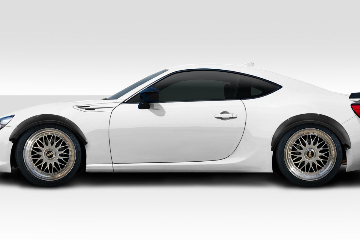 2013-2020 Scion FR-S Toyota 86 Subaru BRZ Duraflex Hako Fender Flares - 4 Piece