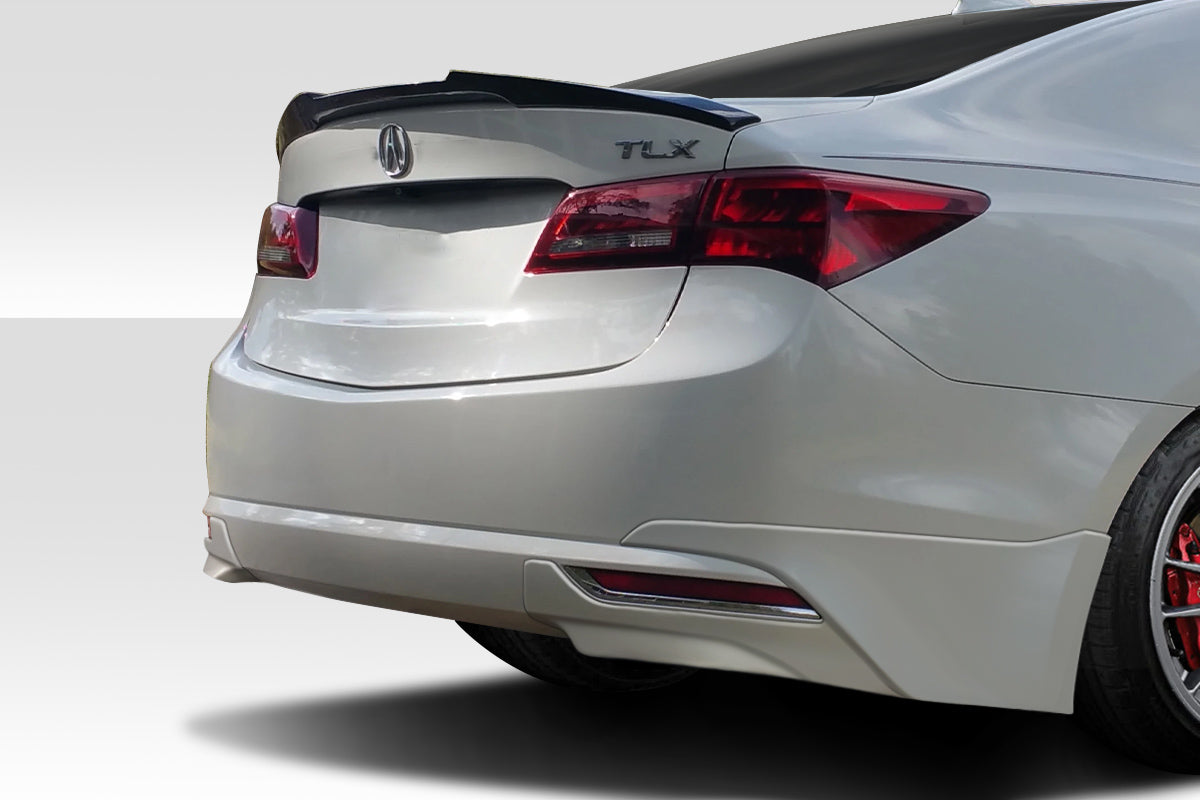 2015-2017 Acura TLX Duraflex A Spec Look Rear Lip Add Ons - 2 Piece