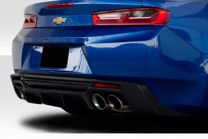 2016-2023 Chevrolet Camaro Duraflex Shark Rear Diffuser - 1 Piece ( Quad exhaust version)