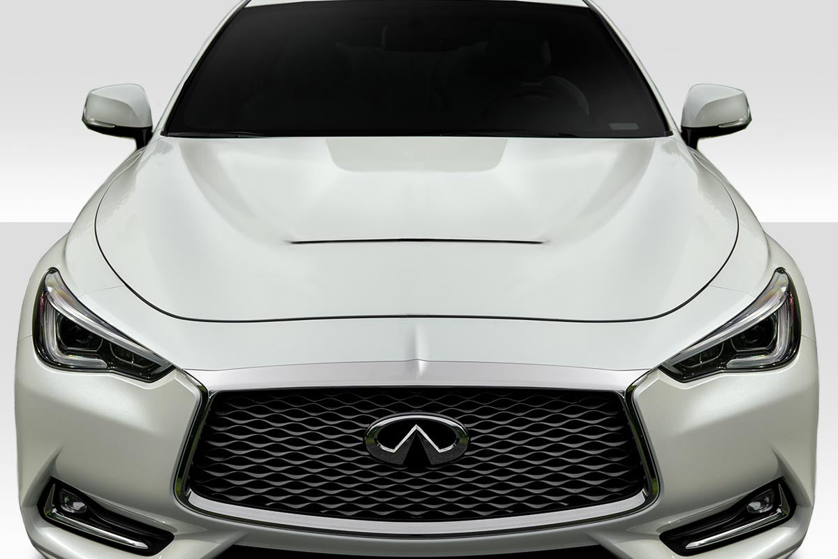 2017-2022 Infiniti Q60 Duraflex GTS Look Hood - 1 Piece