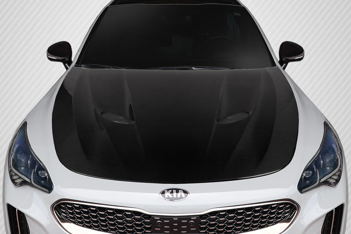 2018-2023 Kia Stinger Carbon Creations Executive Hood - 1 Piece