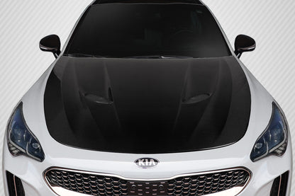 2018-2023 Kia Stinger Carbon Creations Executive Hood - 1 Piece