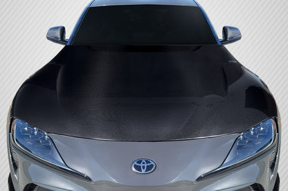 2019-2023 Toyota Supra A90 Carbon Creations OEM Look Hood - 1 Piece