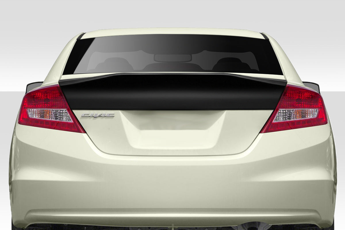 2012-2015 Honda Civic 2DR Duraflex KMZ V2 Rear Wing Spoiler - 1 Piece