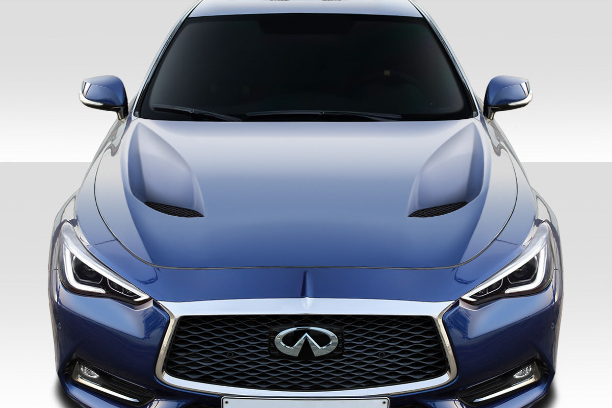 2017-2022 Infiniti Q60 Duraflex TS1 Hood - 1 Piece