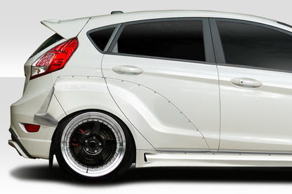 2014-2019 Ford Fiesta Duraflex CPR Wide Body 70MM Rear Fender Flares - 7 Piece