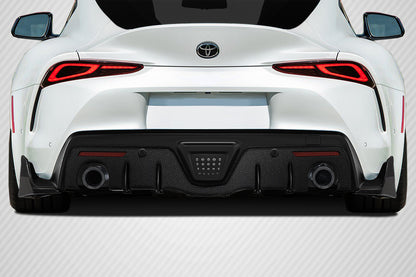 2019-2023 Toyota Supra A90 Carbon Creations AG Design Rear Diffuser - 3 Piece