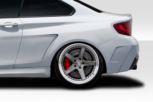 2014-2021 BMW 2 Series F22 Duraflex MHR Wide Body Rear Fender Flares - 5 Piece ( M Sport Only )