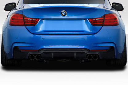 2014-2020 BMW 4 Series F32 Duraflex 3DS Rear Diffuser - 1 Piece ( M Sport Bumper Only )