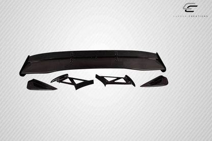 2002-2007 Mitsubishi Lancer 2003-2006 Mitsubishi Lancer Evolution 8 9 Carbon Creations VTX Trunk Lid Spoiler - 5 Piece