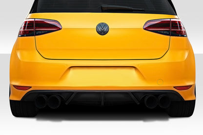 2015-2021 Volkswagen Golf R Duraflex RZ Rear Diffuser - 1 Piece