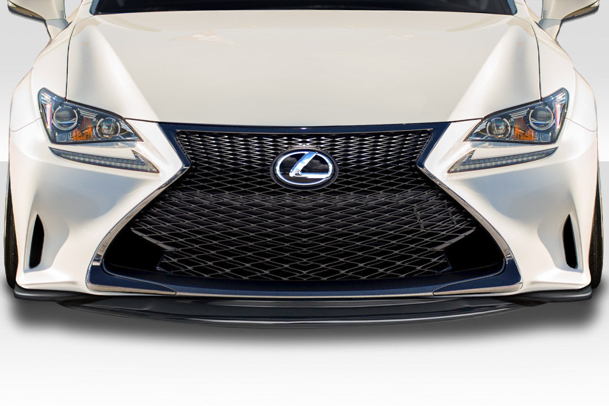 2015-2018 Lexus RC Series RC200T RC350 Duraflex SBZ Front Lip Under Spoiler - 1 Piece ( F-Sport Model Only )