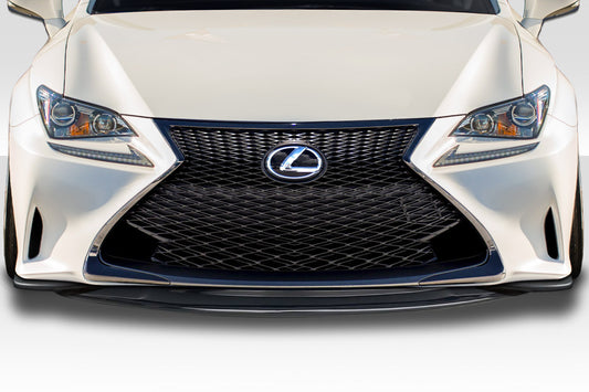 2015-2018 Lexus RC Series RC200T RC350 Duraflex SBZ Front Lip Under Spoiler - 1 Piece ( F-Sport Model Only )