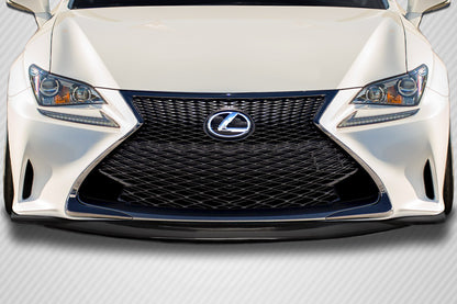 2015-2018 Lexus RC Series RC200T RC350 Carbon Creations SBZ Front Lip Under Spoiler - 1 Piece ( F-Sport Model Only )