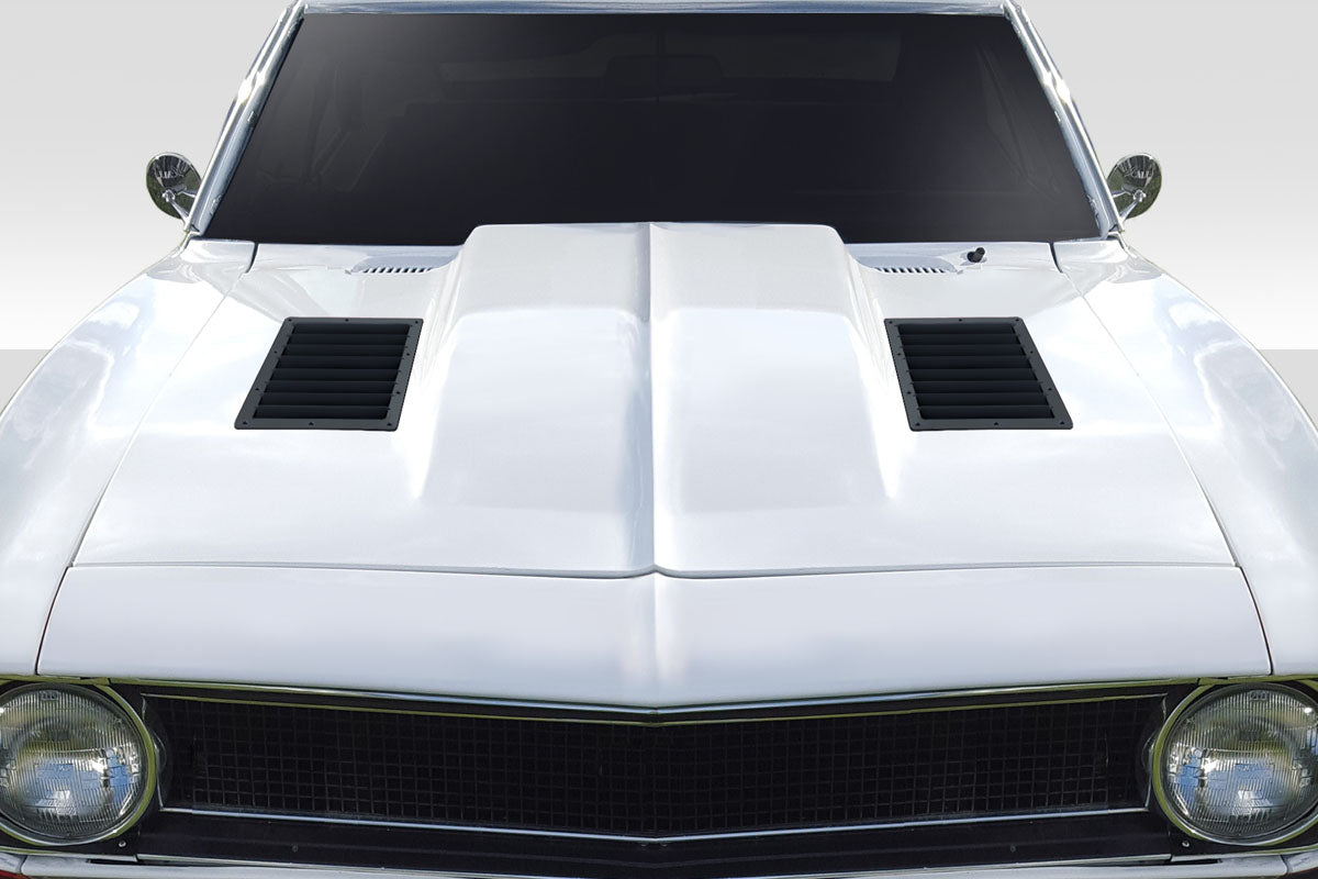 1967-1969 Chevrolet Camaro Duraflex GT1 Hood Vents - 2 Piece