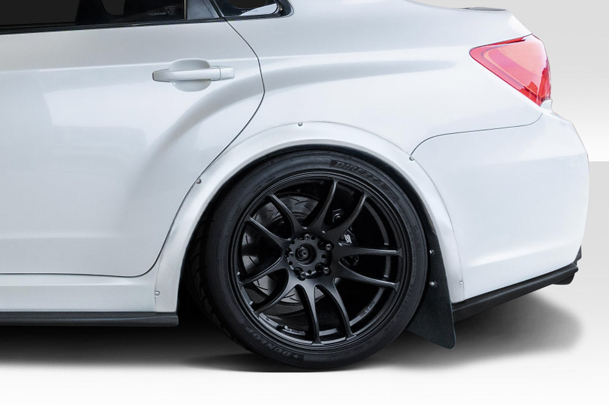 2011-2014 Subaru Impreza WRX STI 4DR Duraflex Rally Rear Fender Flares - 2 Pieces