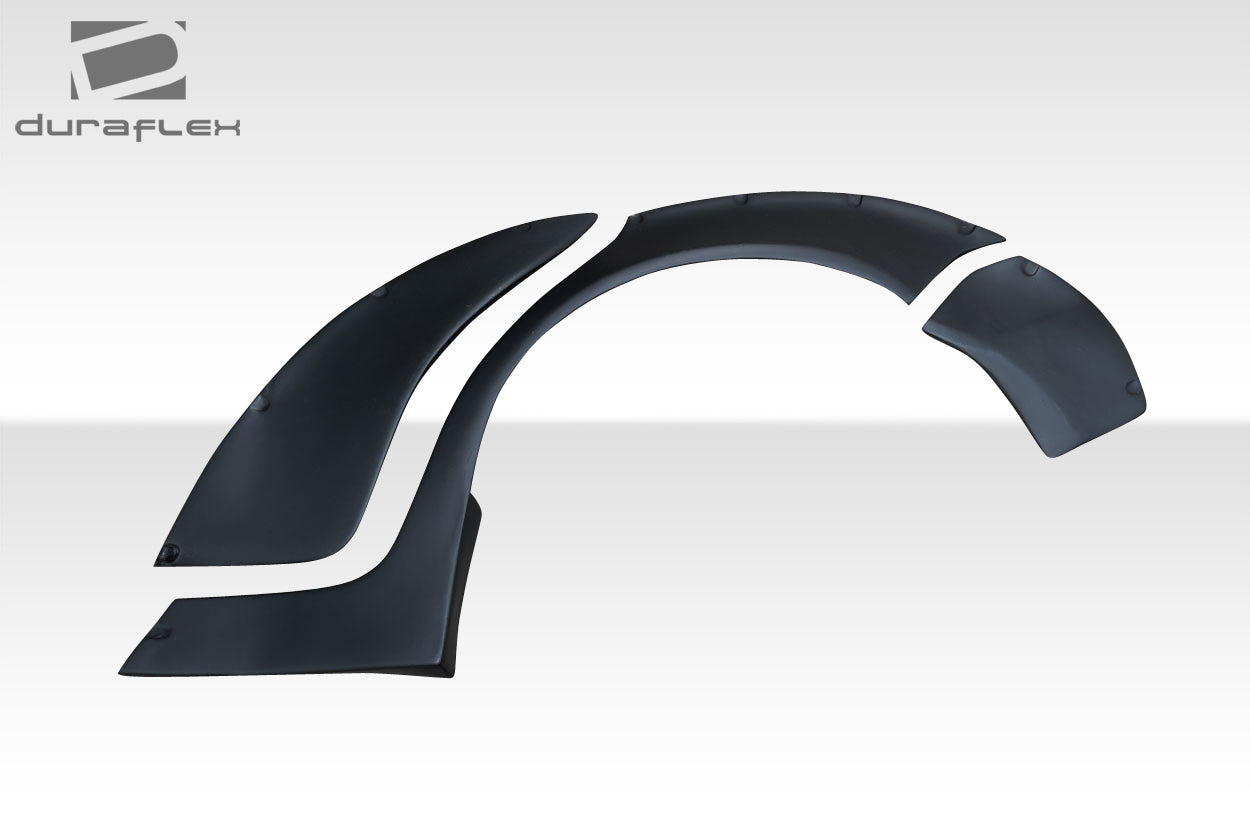 2011-2014 Subaru Impreza WRX STI 4DR Duraflex Magna Wide Body Rear Fender Flares - 6 Pieces