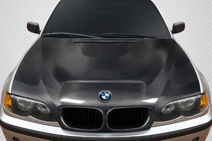 2002-2005 BMW 3 Series E46 4DR Carbon Creations GTS Look Hood - 1 Piece