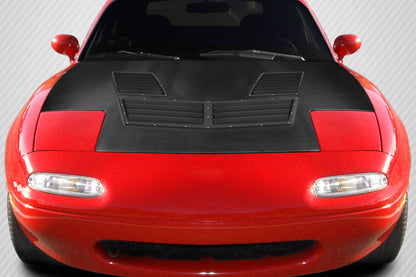 1990-1997 Mazda Miata NA Carbon Creations Iceman Hood - 1 Piece