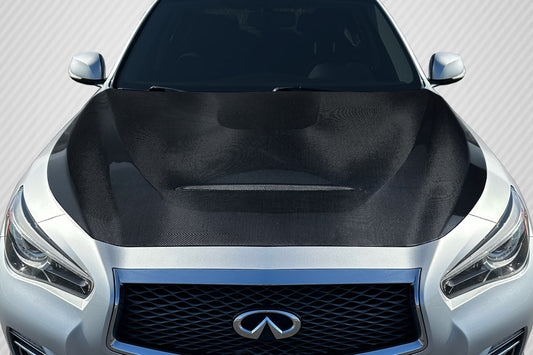 2014-2023 Infiniti Q50 Carbon Creations GTS Look Hood - 1 Piece