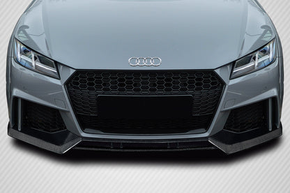 2016-2018 Audi TT RS Carbon Creations Kreig Front Lip Spoiler Air Dam - 5 Piece