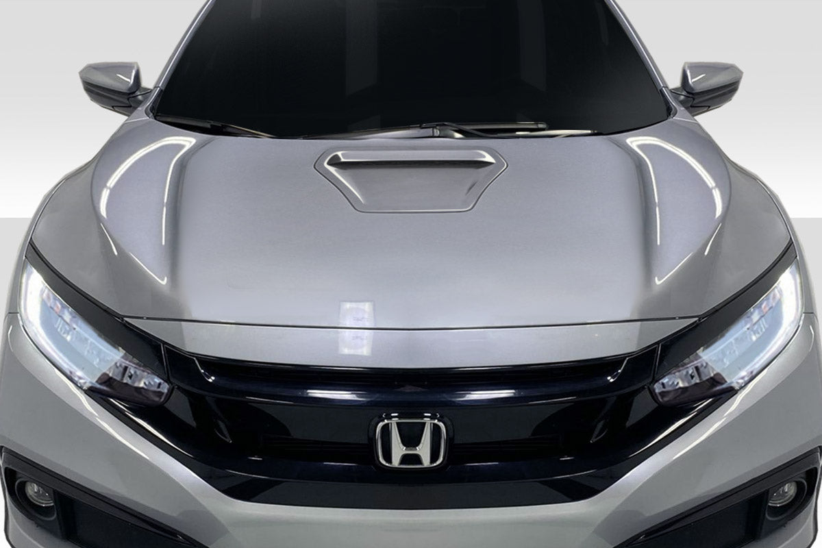 2016-2021 Honda Civic Duraflex Type R Look Hood - 1 Piece