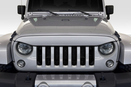 2007-2018 Jeep Wrangler JK Duraflex Hawkley Light Brow - 1 Piece