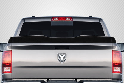 2009-2018 Dodge Ram Carbon Creations Texas Twister Rear Tailgate Wing Spoiler - 3 Pieces