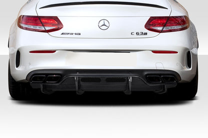 2015-2018 Mercedes Benz W205 C63 AMG Power Carbon Creations Rear Diffuser - 1 Piece