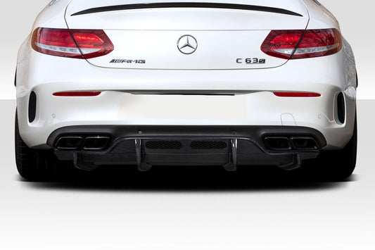 2015-2018 Mercedes Benz W205 C63 AMG Power Carbon Creations Rear Diffuser - 1 Piece