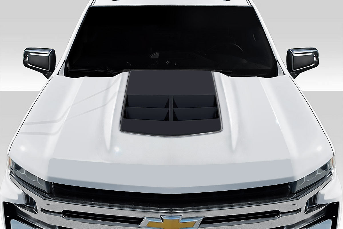 2019-2023 Chevrolet Silverado 1500 Duraflex ZL1 Look Hood - 1 Piece