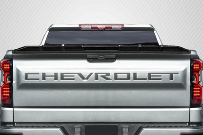 2019-2023 Chevrolet Silverado 1500 Carbon Creations Street Runner Rear Tailgate Wing Spoiler - 1 Piece