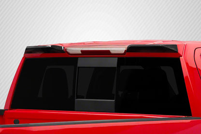 2019-2023 Chevrolet Silverado 1500 Carbon Creations Street Runner Rear Roof Wing Spoiler - 2 Pieces