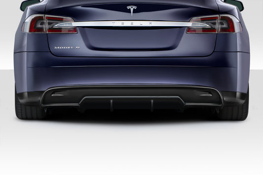 2012-2015 Tesla Model S Duraflex Energon Rear Diffuser - 1 Piece