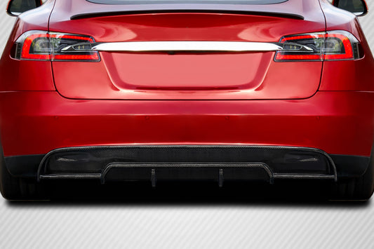 2012-2015 Tesla Model S Carbon Creations Energon Rear Diffuser - 1 Piece