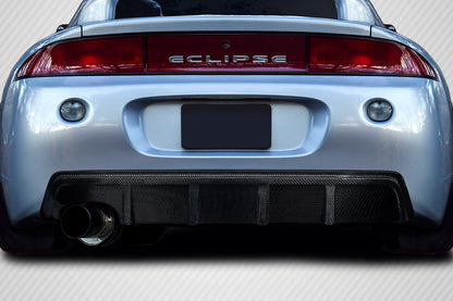 1997-1999 Mitsubishi Eclipse Carbon Creations Cartwercs Rear Diffuser - 1 Piece