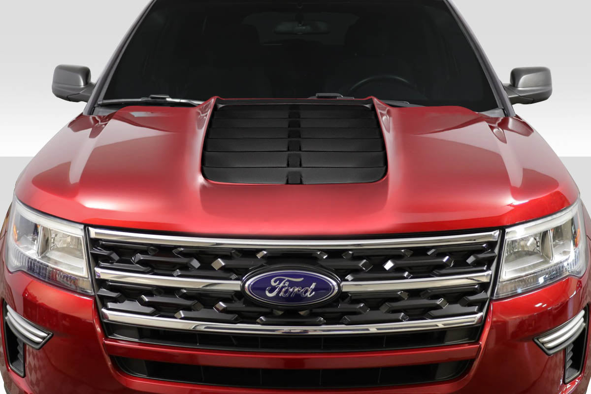 2016-2019 Ford Explorer Duraflex GT500 Look Hood - 1 Piece