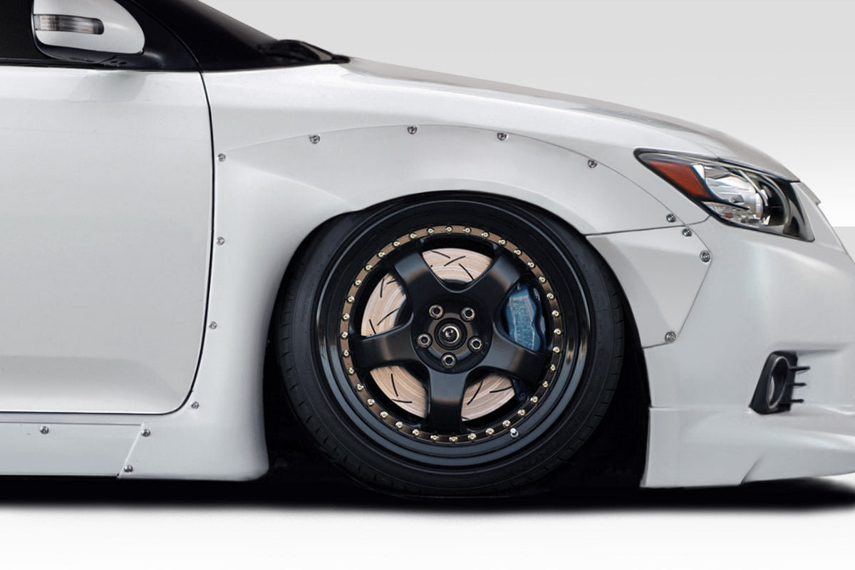 2011-2015 Scion tC Duraflex RBS look Front Fender Flares - 4 PieceS