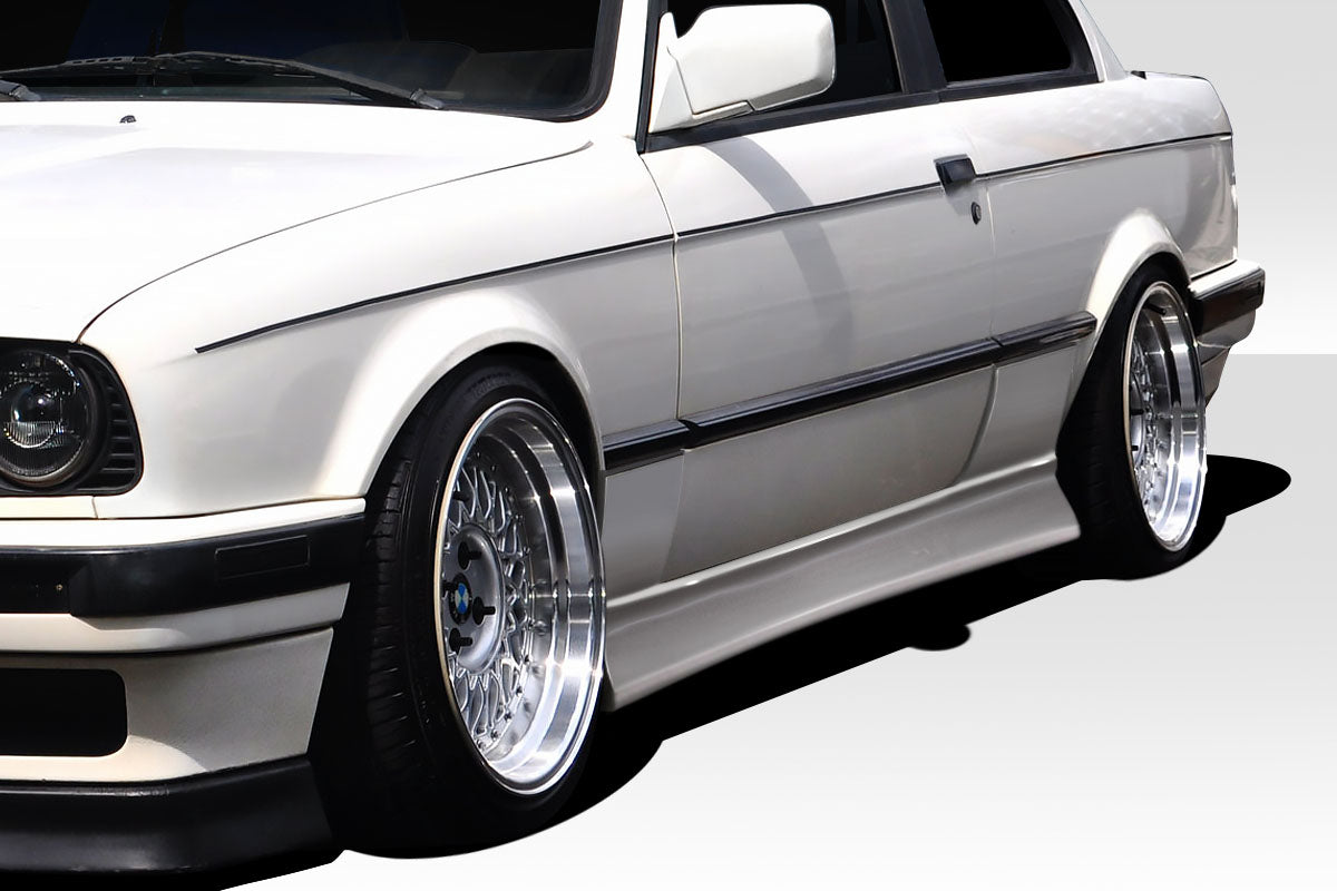 1984-1991 BMW 3 Series E30 Duraflex B-Sport Side Skirts - 2 Piece