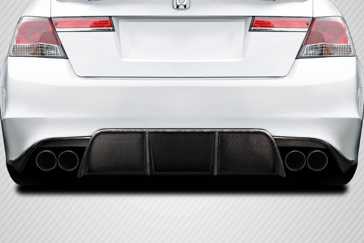 2008-2012 Honda Accord 4DR Carbon Creations Ergo Rear Diffuser - 3 Pieces