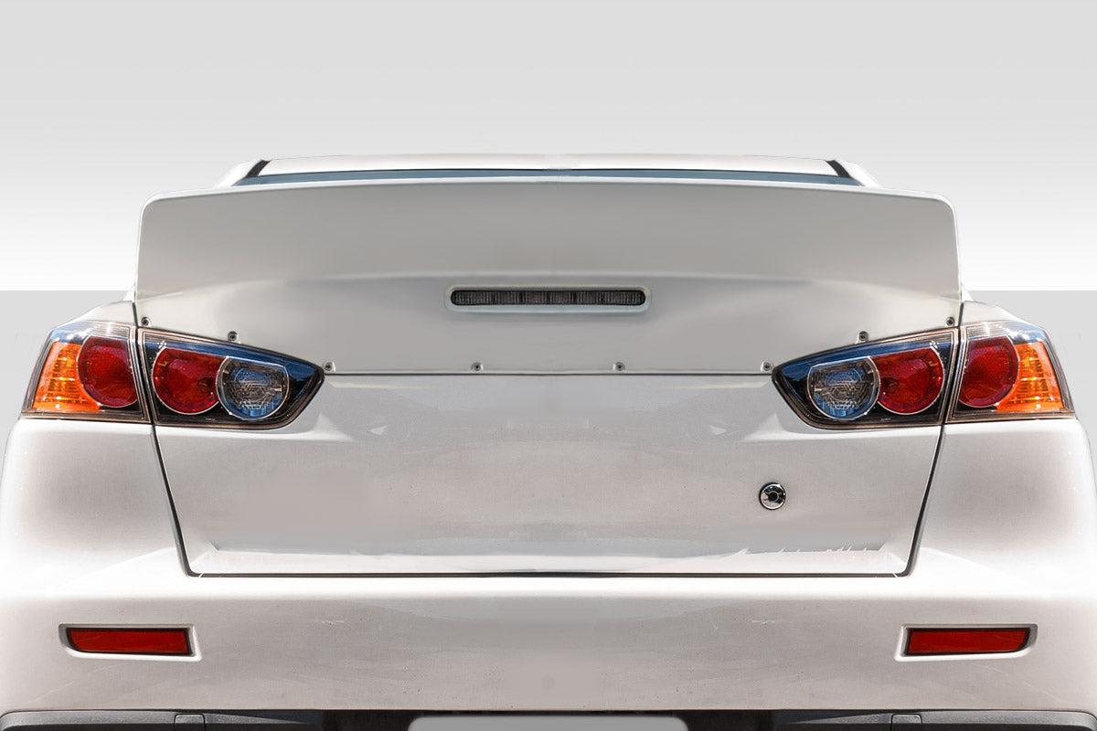 2008-2015 Mitsubishi Lancer Evolution 10 Duraflex High Kick Rear Wing Spoiler - 1 piece