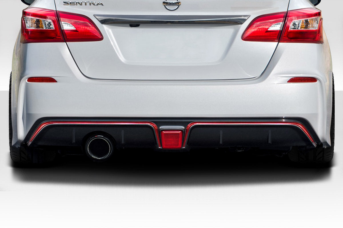 2016-2019 Nissan Sentra Duraflex N1 Rear Bumper Cover - 1 Piece