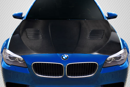 2011-2016 BMW 5 Series F10 4DR Carbon Creations Fusion Hood - 1 Piece