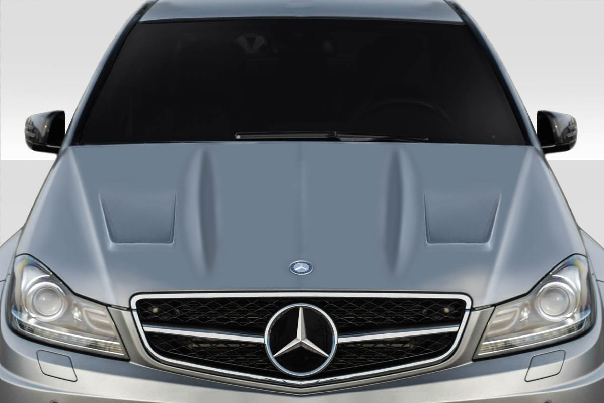 2012-2014 Mercedes C Class W204 Duraflex Carlton Hood - 1 Piece