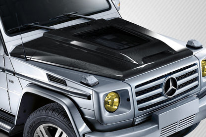 2000-2023 Mercedes G Class W463 Carbon Creations Window Hood - 1 Piece