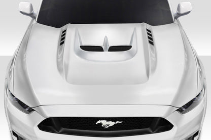 2015-2017 Ford Mustang Duraflex Kryptonic Hood - 1 Piece